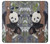 S3793 かわいい赤ちゃん雪パンダのペイント Cute Baby Panda Snow Painting Samsung Galaxy J3 (2016) バックケース、フリップケース・カバー