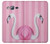 S3805 フラミンゴピンクパステル Flamingo Pink Pastel Samsung Galaxy J3 (2016) バックケース、フリップケース・カバー