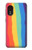 S3799 かわいい縦水彩レインボー Cute Vertical Watercolor Rainbow Samsung Galaxy Xcover 5 バックケース、フリップケース・カバー