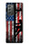 S3803 電気技師ラインマンアメリカ国旗 Electrician Lineman American Flag Samsung Galaxy Z Fold2 5G バックケース、フリップケース・カバー