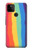 S3799 かわいい縦水彩レインボー Cute Vertical Watercolor Rainbow Google Pixel 5A 5G バックケース、フリップケース・カバー