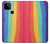 S3799 かわいい縦水彩レインボー Cute Vertical Watercolor Rainbow Google Pixel 5A 5G バックケース、フリップケース・カバー