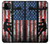 S3803 電気技師ラインマンアメリカ国旗 Electrician Lineman American Flag Google Pixel 5A 5G バックケース、フリップケース・カバー