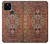 S3813 ペルシャ絨毯の敷物パターン Persian Carpet Rug Pattern Google Pixel 5 バックケース、フリップケース・カバー