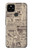 S3819 レトロなヴィンテージ紙 Retro Vintage Paper Google Pixel 4a 5G バックケース、フリップケース・カバー