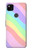 S3810 パステルユニコーンサマー波 Pastel Unicorn Summer Wave Google Pixel 4a バックケース、フリップケース・カバー