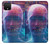 S3800 デジタル人顔 Digital Human Face Google Pixel 4 バックケース、フリップケース・カバー