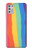 S3799 かわいい縦水彩レインボー Cute Vertical Watercolor Rainbow Motorola Moto G Stylus (2021) バックケース、フリップケース・カバー