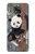 S3793 かわいい赤ちゃん雪パンダのペイント Cute Baby Panda Snow Painting Motorola Moto G Power (2021) バックケース、フリップケース・カバー