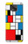 S3814 ピエトモンドリアン線画作曲 Piet Mondrian Line Art Composition Motorola Moto G Power (2021) バックケース、フリップケース・カバー