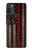 S3804 消防士メタルレッドラインフラググラフィック Fire Fighter Metal Red Line Flag Graphic Motorola Moto G50 バックケース、フリップケース・カバー