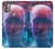 S3800 デジタル人顔 Digital Human Face Motorola Moto G30, G20, G10 バックケース、フリップケース・カバー