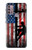S3803 電気技師ラインマンアメリカ国旗 Electrician Lineman American Flag Motorola Moto G30, G20, G10 バックケース、フリップケース・カバー