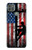 S3803 電気技師ラインマンアメリカ国旗 Electrician Lineman American Flag Motorola Moto G9 Power バックケース、フリップケース・カバー