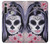 S3821 シュガースカルスチームパンクガールゴシック Sugar Skull Steam Punk Girl Gothic Motorola Moto G8 バックケース、フリップケース・カバー