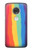 S3799 かわいい縦水彩レインボー Cute Vertical Watercolor Rainbow Motorola Moto G7, Moto G7 Plus バックケース、フリップケース・カバー