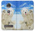 S3794 北極シロクマはシールに恋するペイント Arctic Polar Bear in Love with Seal Paint Motorola Moto Z2 Play, Z2 Force バックケース、フリップケース・カバー
