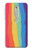 S3799 かわいい縦水彩レインボー Cute Vertical Watercolor Rainbow Nokia 6.1, Nokia 6 2018 バックケース、フリップケース・カバー