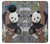 S3793 かわいい赤ちゃん雪パンダのペイント Cute Baby Panda Snow Painting Nokia X20 バックケース、フリップケース・カバー