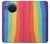 S3799 かわいい縦水彩レインボー Cute Vertical Watercolor Rainbow Nokia X20 バックケース、フリップケース・カバー