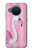 S3805 フラミンゴピンクパステル Flamingo Pink Pastel Nokia X20 バックケース、フリップケース・カバー
