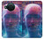 S3800 デジタル人顔 Digital Human Face Nokia X10 バックケース、フリップケース・カバー