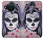 S3821 シュガースカルスチームパンクガールゴシック Sugar Skull Steam Punk Girl Gothic Nokia X10 バックケース、フリップケース・カバー