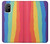 S3799 かわいい縦水彩レインボー Cute Vertical Watercolor Rainbow OnePlus 8T バックケース、フリップケース・カバー