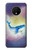 S3802 夢のクジラ パステルファンタジー Dream Whale Pastel Fantasy OnePlus 7T バックケース、フリップケース・カバー