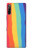 S3799 かわいい縦水彩レインボー Cute Vertical Watercolor Rainbow Sony Xperia L4 バックケース、フリップケース・カバー