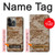 S2939 砂漠デジタル迷彩 Desert Digital Camo Camouflage iPhone 13 Pro バックケース、フリップケース・カバー