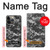 S3293 アーバンブラックカモ迷彩 Urban Black Camo Camouflage iPhone 13 Pro バックケース、フリップケース・カバー