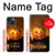 S1083 南瓜 蜘蛛 蝋燭 ハロウィーン Pumpkin Spider Candles Halloween iPhone 13 mini バックケース、フリップケース・カバー