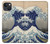 S2389 葛飾北斎 神奈川沖浪裏 Katsushika Hokusai The Great Wave off Kanagawa iPhone 13 mini バックケース、フリップケース・カバー