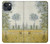 S2682 クロード・モネ 春の野 Claude Monet Fields In Spring iPhone 13 mini バックケース、フリップケース・カバー