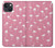 S2858 ピンクフラミンゴ柄 Pink Flamingo Pattern iPhone 13 mini バックケース、フリップケース・カバー