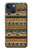 S2860 アステカ ヒッピー柄 Aztec Boho Hippie Pattern iPhone 13 mini バックケース、フリップケース・カバー