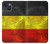 S2965 ベルギーサッカー Belgium Football Soccer Flag iPhone 13 mini バックケース、フリップケース・カバー