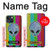 S3437 エイリアン信号なし Alien No Signal iPhone 13 mini バックケース、フリップケース・カバー