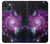 S3689 銀河宇宙惑星 Galaxy Outer Space Planet iPhone 13 mini バックケース、フリップケース・カバー