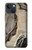 S3700 マーブルゴールドグラフィックプリント Marble Gold Graphic Printed iPhone 13 mini バックケース、フリップケース・カバー
