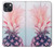 S3711 ピンクパイナップル Pink Pineapple iPhone 13 mini バックケース、フリップケース・カバー