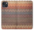 S3752 ジグザグ生地パターングラフィックプリント Zigzag Fabric Pattern Graphic Printed iPhone 13 mini バックケース、フリップケース・カバー