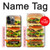 S0790 ハンバーガー Hamburger iPhone 13 Pro Max バックケース、フリップケース・カバー