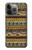 S2860 アステカ ヒッピー柄 Aztec Boho Hippie Pattern iPhone 13 Pro Max バックケース、フリップケース・カバー