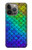 S2930 人魚のスケール Mermaid Fish Scale iPhone 13 Pro Max バックケース、フリップケース・カバー