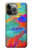S2942 ブラシ絵画 Brush Stroke Painting iPhone 13 Pro Max バックケース、フリップケース・カバー