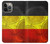 S2965 ベルギーサッカー Belgium Football Soccer Flag iPhone 13 Pro Max バックケース、フリップケース・カバー