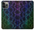 S3366 虹パイソンの皮膚 グラフィックプリント Rainbow Python Skin Graphic Print iPhone 13 Pro Max バックケース、フリップケース・カバー