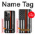 S3472 消防士細い赤線旗 Firefighter Thin Red Line Flag iPhone 13 Pro Max バックケース、フリップケース・カバー